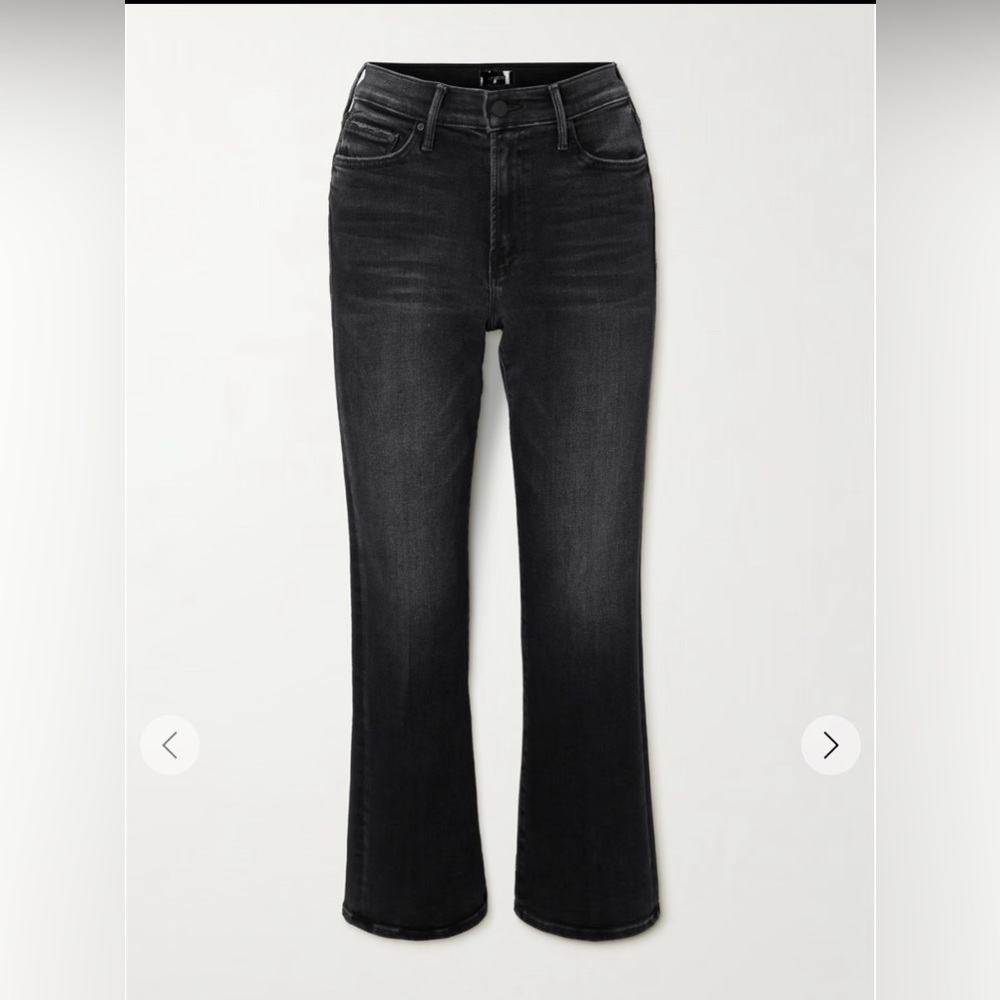 MOTHER Black Jeans